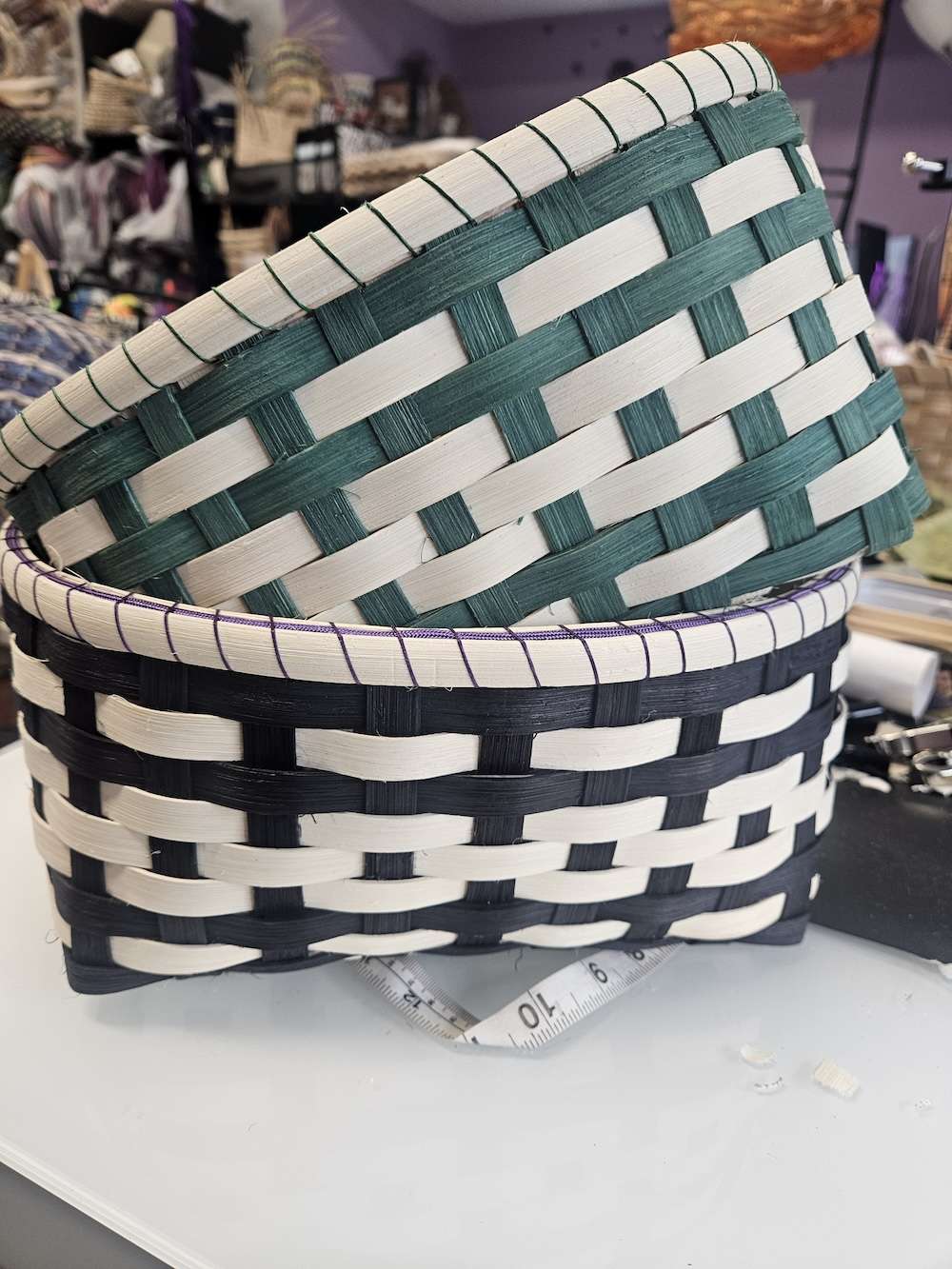 Step in Style Double Wall Basket Weaving Pattern