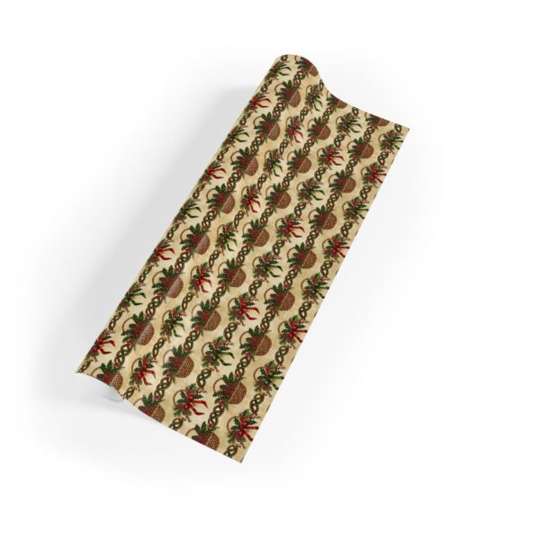 Festive Basket Lovers Wrapping Paper Roll - Image 3